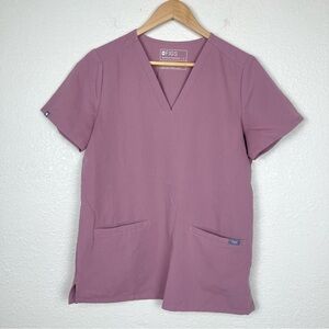 Figs Technical Collection Casma Three-Pocket Scrub Top Size Small Women
